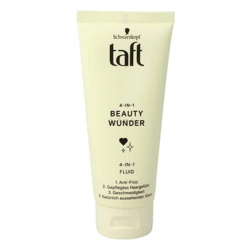48,17€/L - 6x Schwarzkopf Taft 4-in-1 Haar Beauty Wunder Fluid - 100ml - Bild 1 von 1