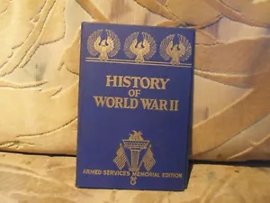 History of World War II Armed Services Memorial Edition Vintage WW2 book 100 Pg - Picture 1 of 24