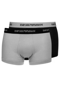 Bóxer Emporio Armani Básico -2 Pack- Talla S (Negro y Gris) - Original - Imagen 1 de 4