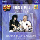 Cd- Drums Of India- Ecstasy- Ustad Zakir Hussain- Ustad Alla Rakha- Tabla-Import