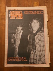 NME New Musical Express January 22nd 1977 Rolling Stones Cover - Picture 1 of 6