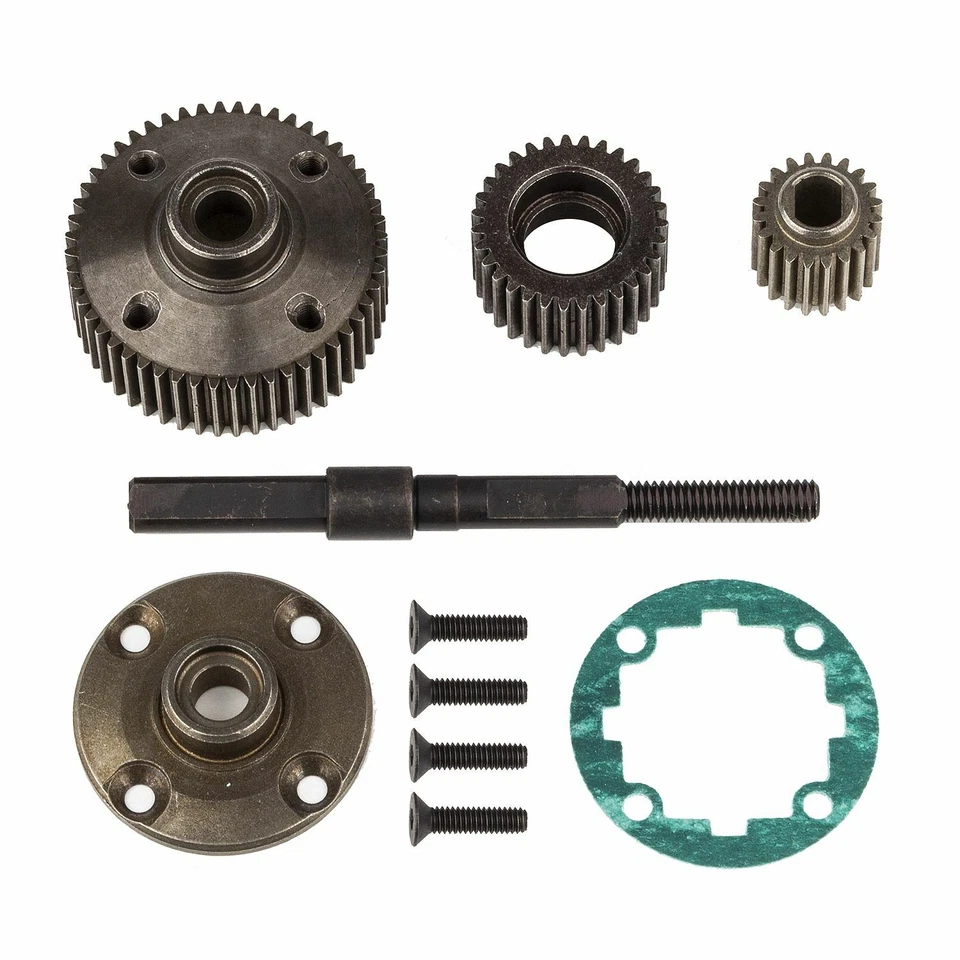 Team Associated Metal Gear Conversion for DR10/Pro2 SC10/RB10/SR10 - Image 1 of 1