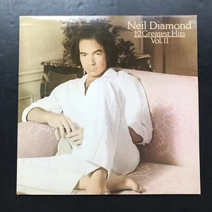 NEIL DIAMOND - 12 GREATEST HITS VOL 2 UK Vinyl Album. CBS, 1982, 85844. V.GOOD. - Picture 1 of 6