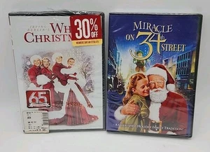 Classics A White Christmas 2 DVD Lot/Miracle On 34th Street - Picture 1 of 2