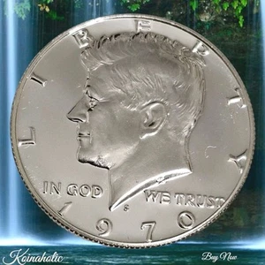 1970 S Proof Kennedy Half Dollar 40% Silver From Proof Set With Fast Ship 🚢 - Picture 1 of 7