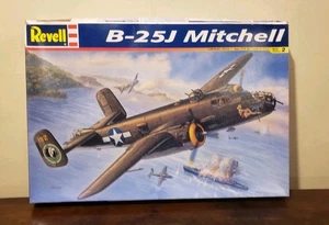Revell B-25J Mitchell 1:48 Plastic Model Kit 85-5512 New Open Box Sealed Parts - Picture 1 of 8