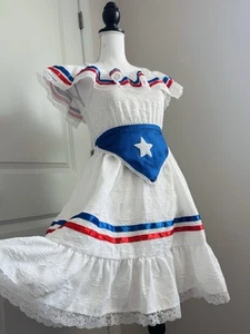 Traditional Dress (Girl) Puerto Rico - Picture 1 of 5