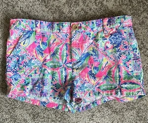 Lilly Pulitzer Girls Shorts 14 - Picture 1 of 7