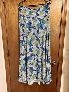 LulaRoe Maxi Skirt/sleeveless Dress Size Large 12/14 - Picture 1 of 3