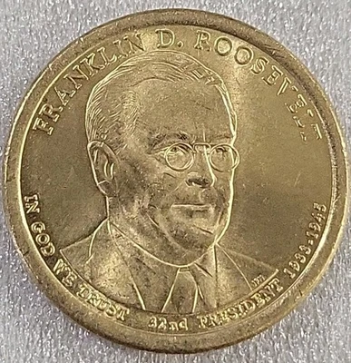2014 P  Franklin D Roosevelt President Dollar *C752 - Image 1 of 3