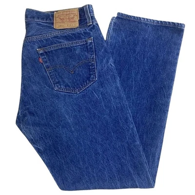 Levi's 501 XX Made in USA 90s Vintage Jeans W36 L34 Rare F/S - Image 1 of 4