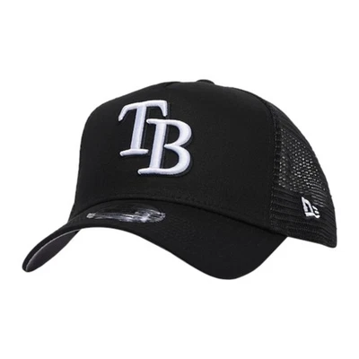 Gorra New Era Tampa Bay Rays 9FORTY Snapback Trucker negra - OSFM Foto 1 de 4