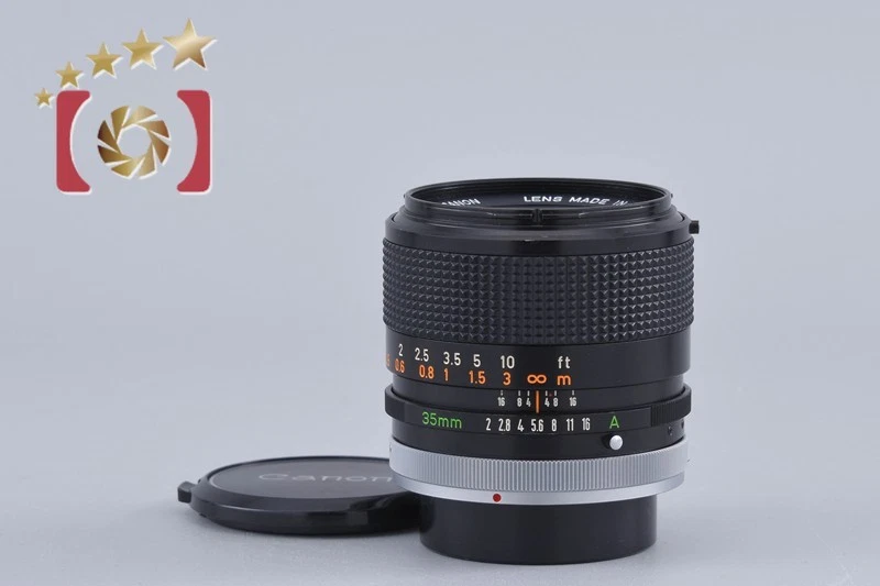 【希少】Canon FD 35mm F2.0 II S.S.C. ケース付 Canon FD 35mm F2 Concave | eBay