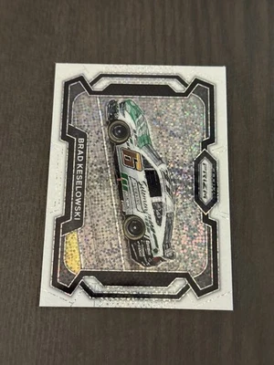 2024 Panini Prizm Base Rides White Sparkle Prizm #47 BRAD KESELOWSKI NASCAR Card - Image 1 of 2