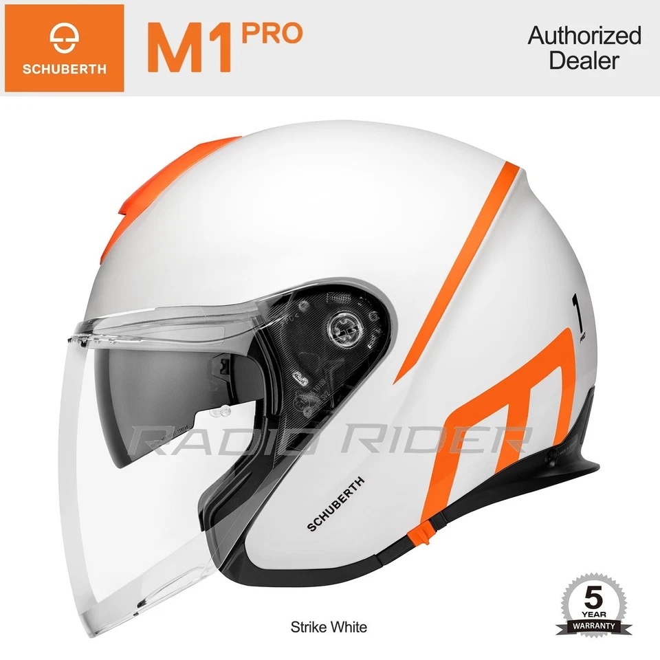 NUEVO Casco Schuberth M1 PRO Motorcycle Tour Jet | Strike White | S | Envío Gratis Foto 1 de 4