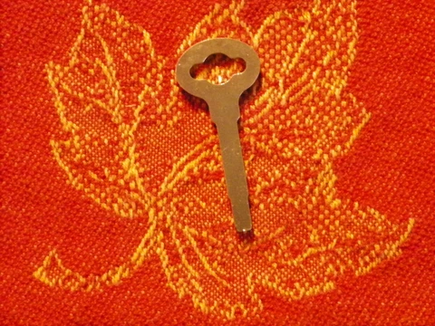 Flat Key For Vtg. Singer Treadle Sewing Machine Drawers Cover