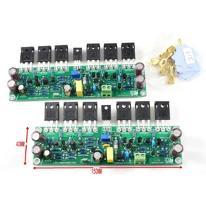 Assembled L15 MOSFET Power Amplifier Board 2 Channel AMP ( IRFP240 IRFP9240) - Picture 1 of 6