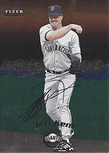 AUTOGRAPHED Jeff Kent 2000 Fleer Baseball MYSTIUE (San Francisco Giants) Vintage - Picture 1 of 1