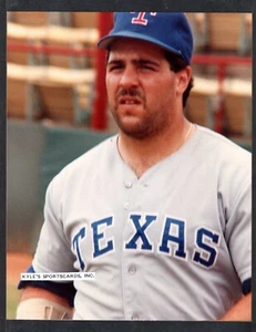 Pete Incaviglia TEXAS RANGERS UNSIGNED 8 x 10 ORIGINAL COLOR SNAPSHOT PHOTO #5 - Picture 1 of 1