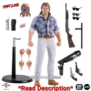 Mondo EXCLUSIVO John Carpenter 1988 They Live NADA Roddy Piper 1/6 edición cronometrada - Imagen 1 de 8
