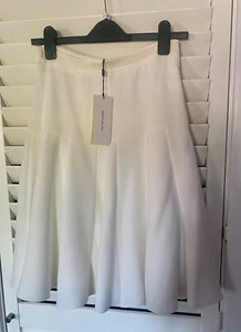 Karen Millen skirt, size 36/8 UK, white colour , new with tag - Picture 1 of 3
