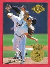 1994 FLEER ULTRA (BB) John Smoltz SP STRIKEOUT KING CARD #5 HOF'er/ATL BRAVES