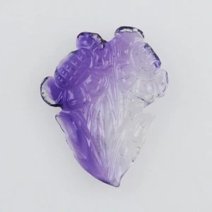 Amatista natural sin tratar de 9,60 quilates tallada a mano forma desigual 25*20 mm para joyería - Imagen 1 de 4