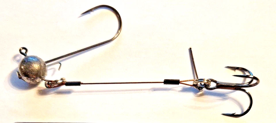 Mustad Hooks Stinger Jig, Jighead mit Stinger für Gummifische - Bild 1 von 3