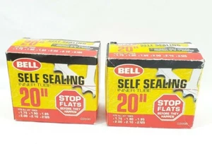 SET BESTEHEND AUS 2 NEUEN BELL Original selbstdichtendem Schlauch Fahrrad 20" x 1,75 - 2,125 - Bild 1 von 4