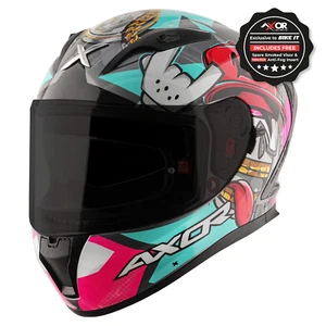 Axor Street Integralhelm Hip Hop Athena Grey Mint Gloss XL (61-62cm) - Bild 1 von 8