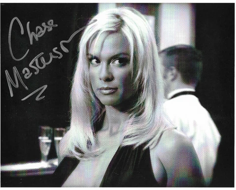 Chase Masterson STAR TREK DS9 genuine Signed Autograph 10x8 COA 28659 Cover