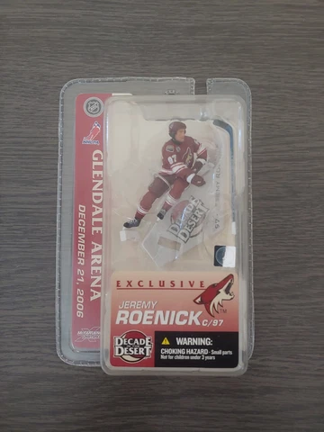 12/21/2006 Arizona Phoenix Coyotes Jeremy Roenick Mcfarlane Mini 3" figure SGA Cover