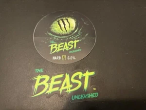 Monster “The Beast” Unleashed 2PC Sticker SET - Picture 1 of 1