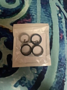 Eswnorth Silicone Weddings Rings 4 Pack Size 12 - Bild 1 von 1