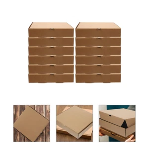 12 Pcs Mini Pizza Box Storage Container Boxes Containers - Picture 1 of 12