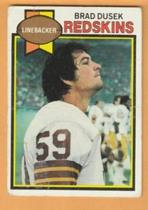 Brad Dusek Washington Redskins 1979 Topps #436 arrugado Texas A&M Aggies - Imagen 1 de 2