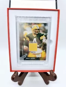 Jersey Fusion Green Bay Packers Brett Favre Player Used Pants Swatch Card - Picture 1 of 7