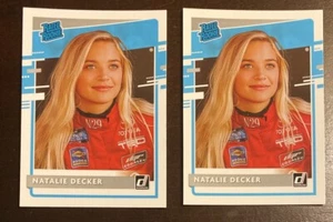 2021 Panini Donruss NASCAR - Rated Rookie #34 Natalie Decker (RC) Qty 2 - Picture 1 of 1