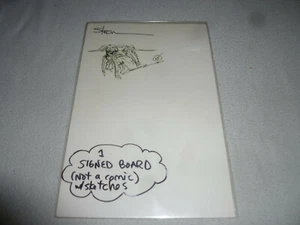 SIGNED COMIC ART SKETCHS GOMEZ AUTOGRAPHED LARRY STROMAN DAN FRAGA MARVEL IMAGE - Picture 1 of 5