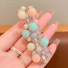 Braided Telephone Wire Hair Bands Candy Colored Balls Hair Accessories Women Le