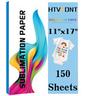 HTVRONT 120gsm A3 150 Sheets Sublimation Transfer Paper For Mug Cup T-Shirt
