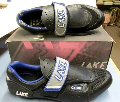 ZAPATO MUJER LAKE CX100-W ENTRENADOR CICLISMO MONTAÑA NEGRO/AZUL/RD TALLA 10 (EU 42) Foto 1 de 4