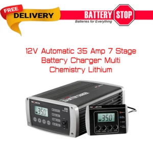 12V Automatic 35 Amp 7 Stage Battery Charger Multi Chemistry Lithium - Picture 1 of 1