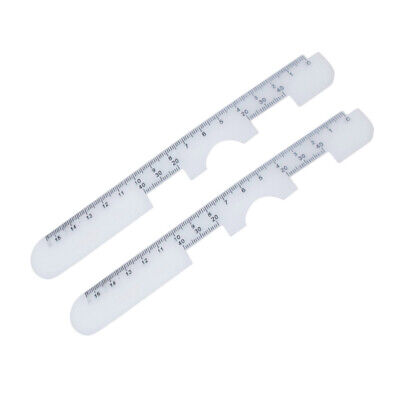 5/10pcs Plastic Optical PD Ruler Pupil Distance Meter Eye Ophthalmic Tool Ruler • 5.64£