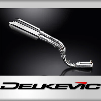 Kawasaki ZX-10R Ninja 2006-07 Slip On 13" Tri-Oval Stainless Exhaust Muffler Kit — 第 1/4 张图片