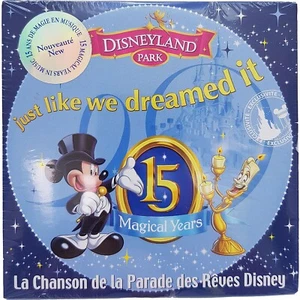 Disneyland Paris 15 Magical Years Parade Music CD Just Like We Dreamed It Disney - Picture 1 of 7