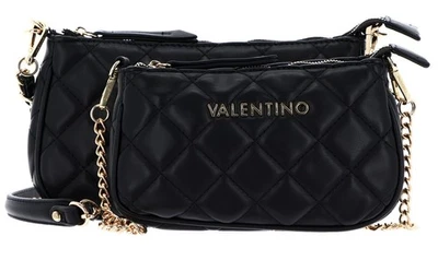 VALENTINO Ocarina Crossbody Schultertasche Umhängetasche Tasche Nero schwarz Neu