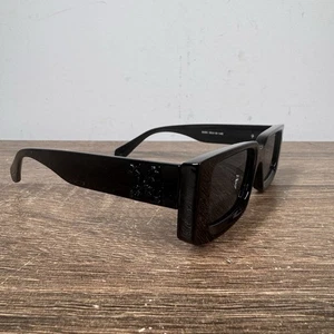 OFF-WHITE BLACK 6055 58-18-145 Sunglasses Made In Italy - Picture 1 of 15