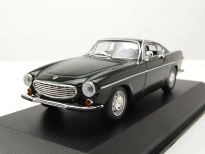 Volvo P1800S Coupé 1969 Verde Blu Modellino 1:43 Maxichamps - Immagine 1 di 4