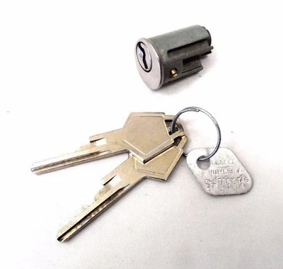 Cilindro de bloqueo de interruptor de encendido OEM 3730793 61-81 Plymouth Dodge Desoto Chrysler Foto 1 de 4